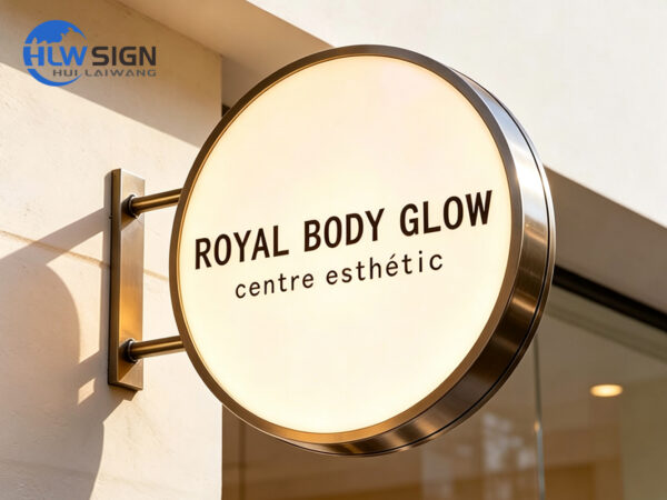 Wall-mounted Store Front Advertising Light Boxes