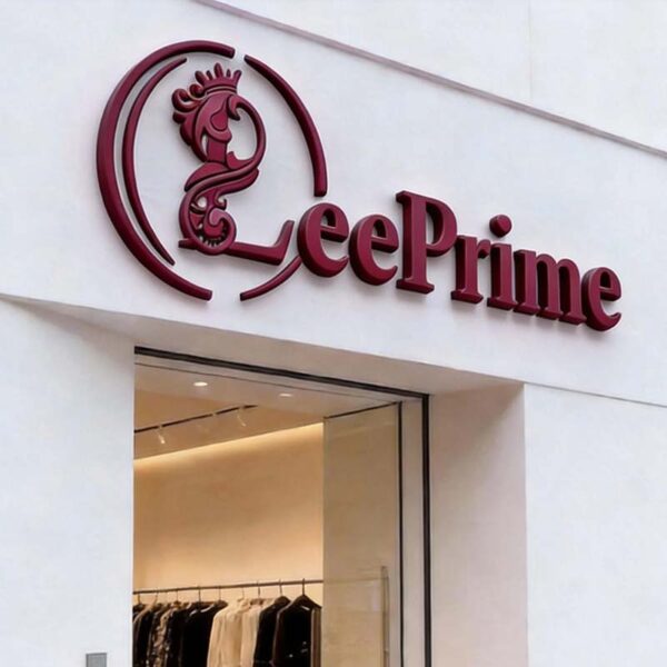 Illuminated signage applications in merchant settings,led letters