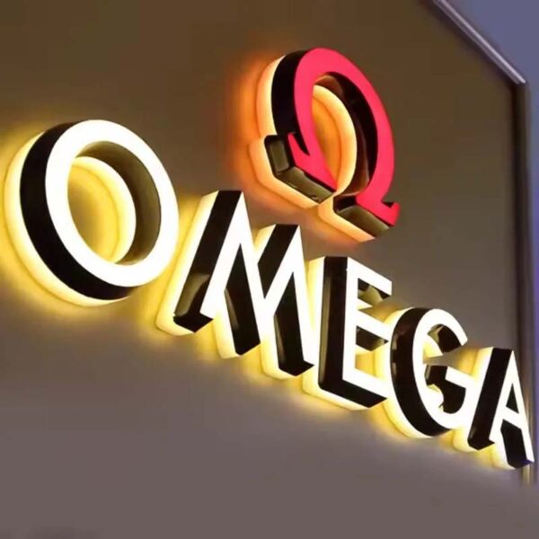 Illuminated signage applications in merchant settings