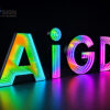 RGB LED strips Infinity mirror sign led letters for business