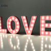 4ft Pink Marquee Letters for party event