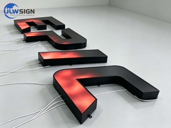 Dynamic effect blackboard 100+ color changing modes rgb letters