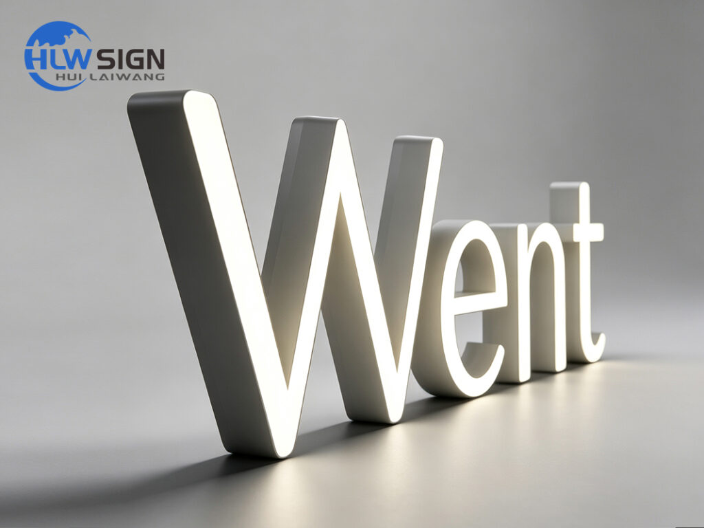 acrylic illuminated letters