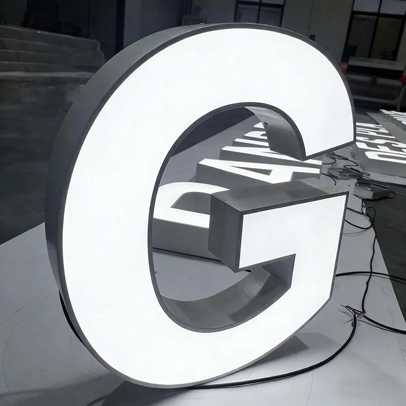 Weather resistant led channel letters outdoor
