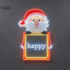 Christmas neon sign for holiday decor