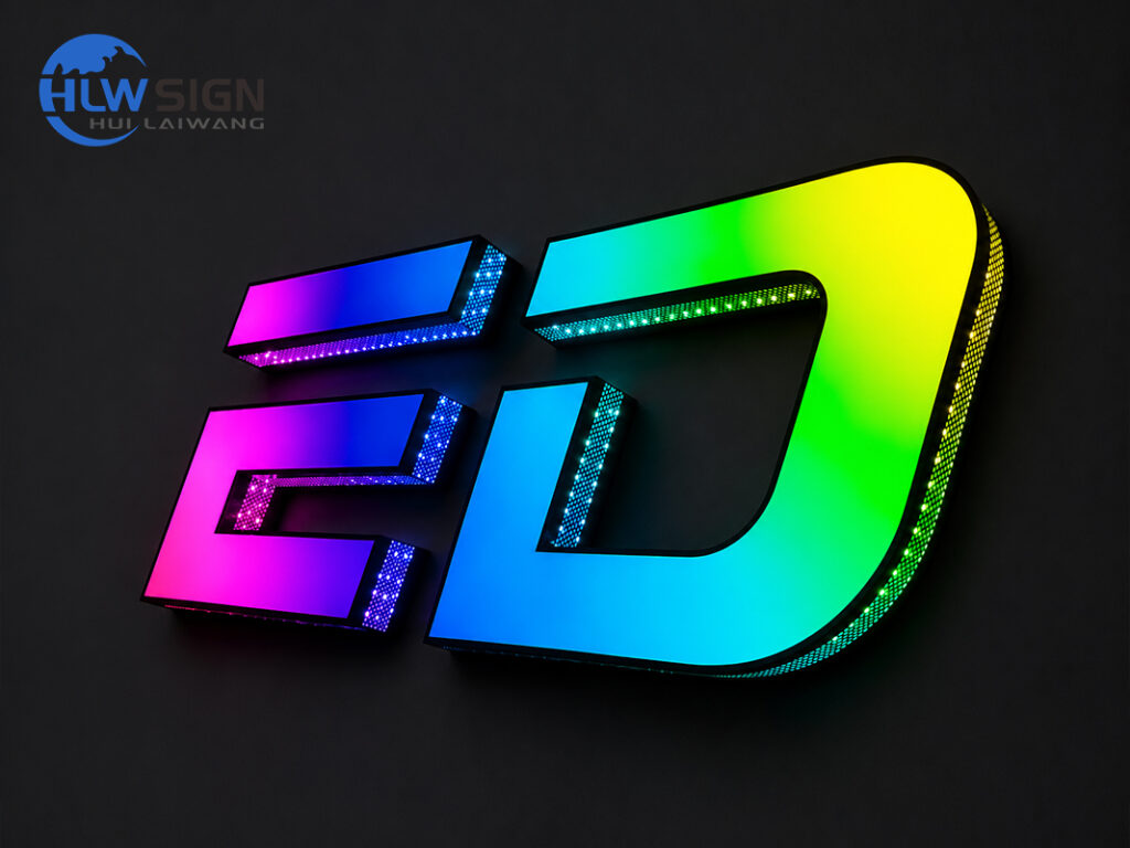 custom LED sign
